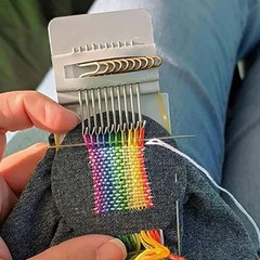 Diy Creative Braiding Patching Machine Hand Knitting Wooden Speed Weve Type