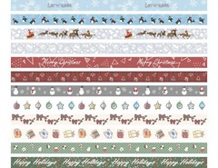12 Days of Washi Tape by Ranberri – Christmas Themed – for Bullet Journal Gifts