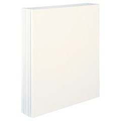 Studio Stretched Canvas 100% Cotton Acid Free White 16×20 Inches 5-Pack Premium
