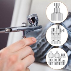 15 Pieces Airbrush Adapter Kit Rustproof Including 1/8 inch Male Connectors