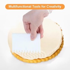7 in 1 Texture Art Tools and 1 Paint Brush Scraper Acrylic Pouring Swipe