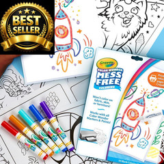 Crayola Color Wonder Mess Free Coloring 50 Count (Pack of 1), Multicolor