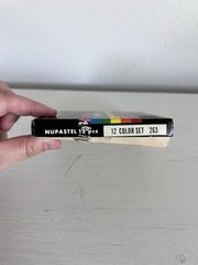 Vintage Eberhard Faber Nupastel Firm Pastel Color Sticks, Set of 12