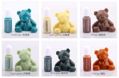 Epoxy Resin Pigment, 24 Colors Dark Color Resin Morandi Pigment Kit, for DIY …