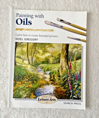 Painting with Oils (Step-by-Step Leisure Arts) Noel Gregory Vintage Collectible