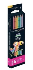 Prismacolor Pastel Colored Pencils Set, 6 count, Junior 4.0mm