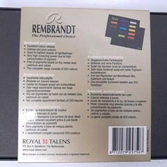 Rembrandt Royal Talens Soft Pastels – 15 Half Stick Basic Color Set
