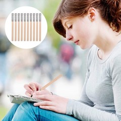 10Pcs Wooden Pencil Extender Holders for Office School Art Drawing Use