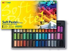 Non Toxic Mungyo Soft Pastel Set of 48 1 Count (Pack 48), Assorted Colors