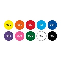 MOLOTOW ONE4ALL Acrylic Paint Marker Set, 10 Basic Colors #1, 4mm (200.456)