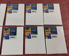 16 New 5 x 7 inch Artist Canvas 100% Natural Cotton for Oil & Acrylic Canvases