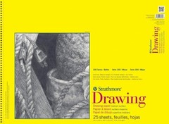 Strathmore 300 Series Drawing Pad, 18″x24″ Wire Bound, 25 Sheets