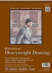 Strathmore 400 Series Heavyweight Drawing Pad, Medium 14×17,