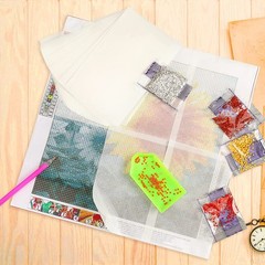 100 Pieces Diamond Painting Release Paper 15 x 10cm 15*10cm-100PCS, White