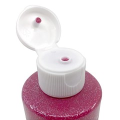 Washable Glitter Paint Bulk Pack 8ct, Assorted Colors 4oz each bottle