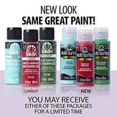 PROMO830 Multi Satin Finish Acrylic Craft Paint Set Designed for Beginners