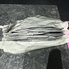 vintage box of Rowney Willow Charcoal sticks Ref D4