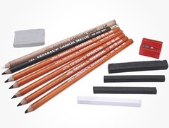 General Pencil Charcoal Kit15GP