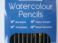 12 Watercolour Pencils Artist Drawing Painting Sketching Art Water Colour pencil