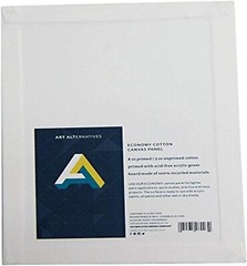 Lot of 100: Art Alternatives Canvas Panel, 10″L x 8″W (AA7004)