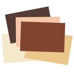 Shades of Me Construction , 5 Assorted Skin Tone Colors, 12″x18″, 50 Sheets