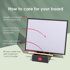 Portable Water Painting Board – Lightweight Zen Art Supplies for Home & Travel