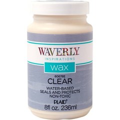 Waverly Inspirations Chalk Paint Wax, Ultra Matte, Clear, 8 fl oz
