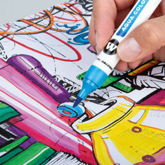 Molotow AQUA COLOR Brush Water-based Ink Markers BASIC SET 1 Graffiti Art
