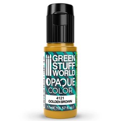 Green Stuff World Opaque Colors – Golden Brown 17ml – 4121