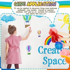100 Pcs 4 Assorted Sizes Round Sponge Paint Brush for Craft Painting Sponge P…