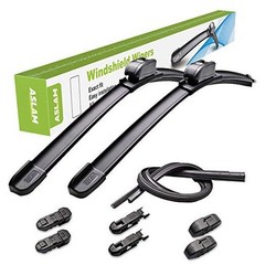 24 and 18 Inch Front Windshield Wipers Blades | Streak-Free & Quiet Durable