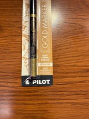 Pilot Gold Paint Marker 41500 0.5mm Extra Fine Point