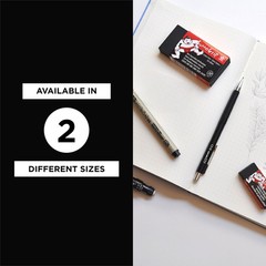 SAKURA 50258 Sumogrip Premium Block Eraser Black