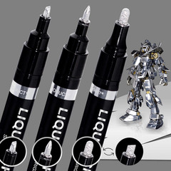 3PK Liquid Chrome Markers – Permanent Mirror Chrome Pens, Chrome Paint Pens for