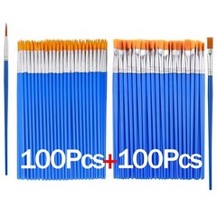 Best Model Miniature Paint Brushes Small Detail Art Paint Brush with Set 10 Pcs