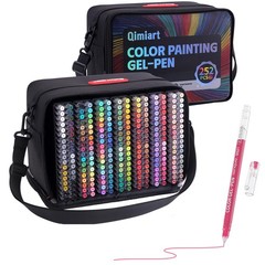 zxtwtoy Acrylic Gel Pens for Adult Coloring,252 Pack Colored Pens Set with Tr…