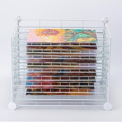 FDSDEFEN Art Drying Rack Removable Shelves ，Wall Art Drying Rack，Art Organize…
