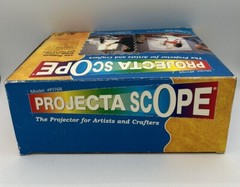 APCO Projecta Scope Projector Enlarges Magnify Images Artists Crafters NIB New