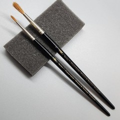 Winsor & Newton Series 7 Size # 1 & 4 Kolinsky Finest Sable Brush England