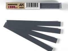 LTG AK-9027 | AK Interactive Wet Sandpaper 1500 grit x 50 units