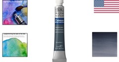 Payne’s Gray Cotman Watercolor Paint – 8ml Tube with Excellent Tinting Strength
