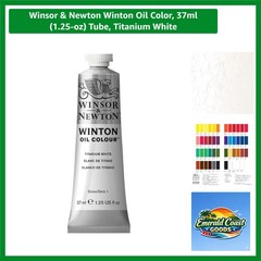 Vibrant Winton Oil Color in Titanium White – 37ml Tube for Stunning Artworks