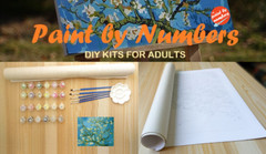 USA – DIY Paint by Number Kit Acrylic Oil Painting Home Decor – Sea Turtle