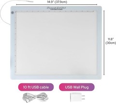 A3 Light Pad, USB LED Light Board for Diamond Painting and DIY Crafting, Diam…