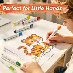 Finenolo 24 Colors Twist Crayons for Kids School