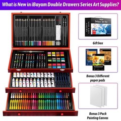 iBayam Art Supplies, A4 (8.27 x 11.69 inches or 210 x 297 mm), Reddish Brown