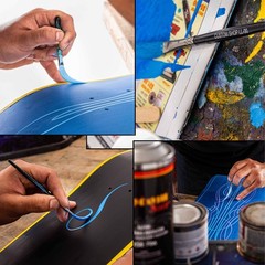 Pinstriping Brush Master Set (Sword #0, 00, 000, Scroll #1 & #2, Long Liner #…