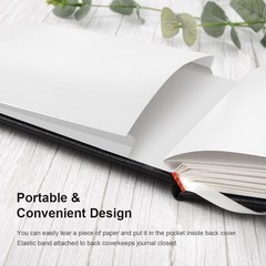 Watercolor Journal, 100% Cotton 140 lb 300 GSM Hot Pressed Watercolor Paper, …