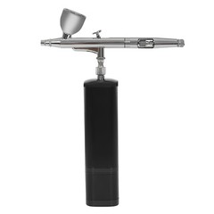 Black Portable Air brush Kit Airbrush Kit with Compressor Airbrush Gun Kit