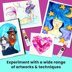 Chalkola Watercolor Paint Set for Adults, Kids, Beginner Professional Artists
